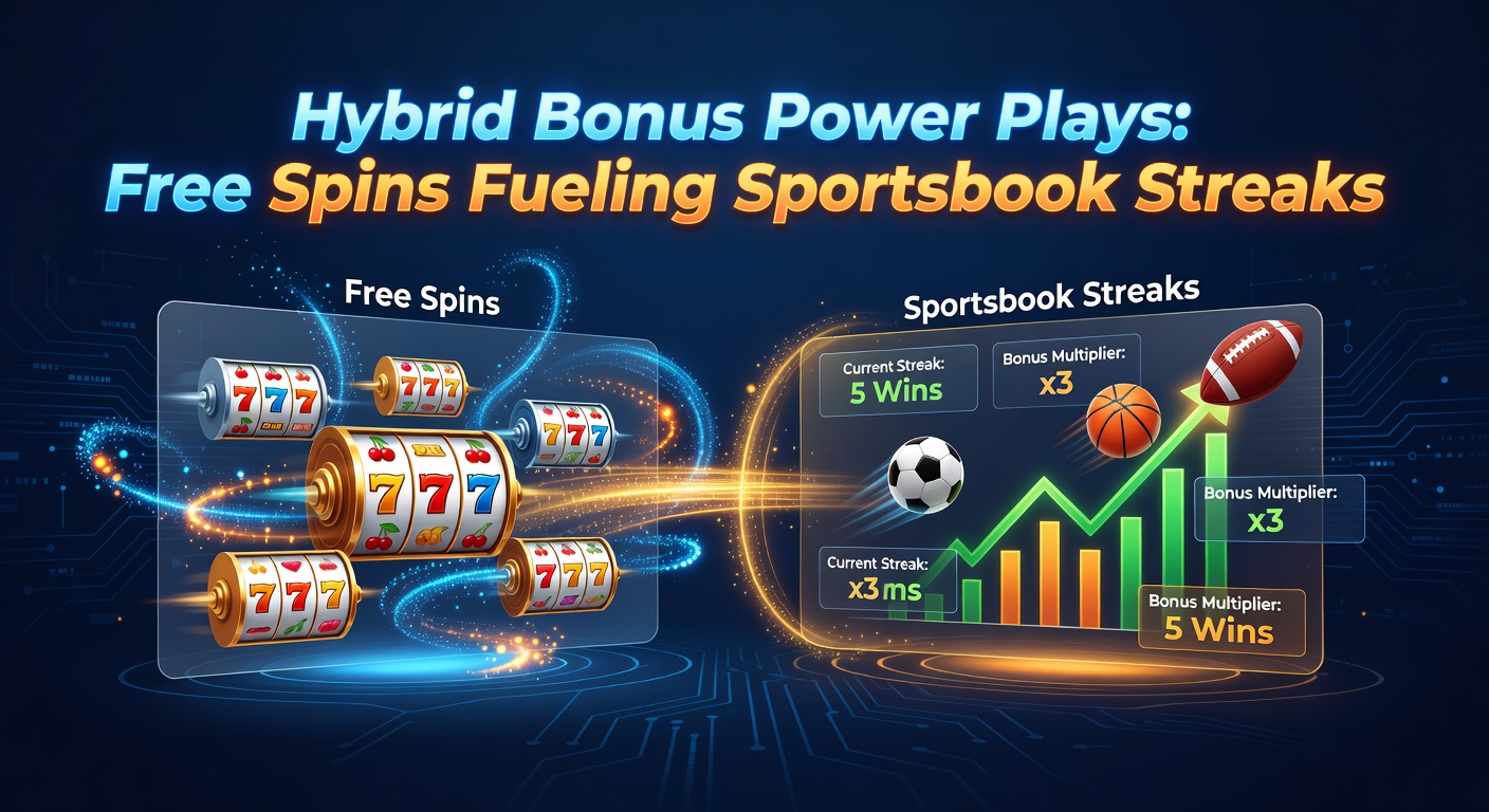 Detaillierte Infografik zu Free-Spin-Gewinnen, die in Sportsbook-Streaks umgewandelt werden, mit Beispielen für Football- und Basketball-Wetten