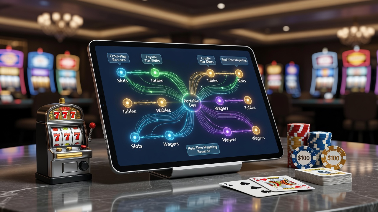 Darstellung von Datenflüssen zwischen mobilen Spielkategorien und Anreizaktivierungen